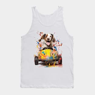 Dog Driving Tank Top